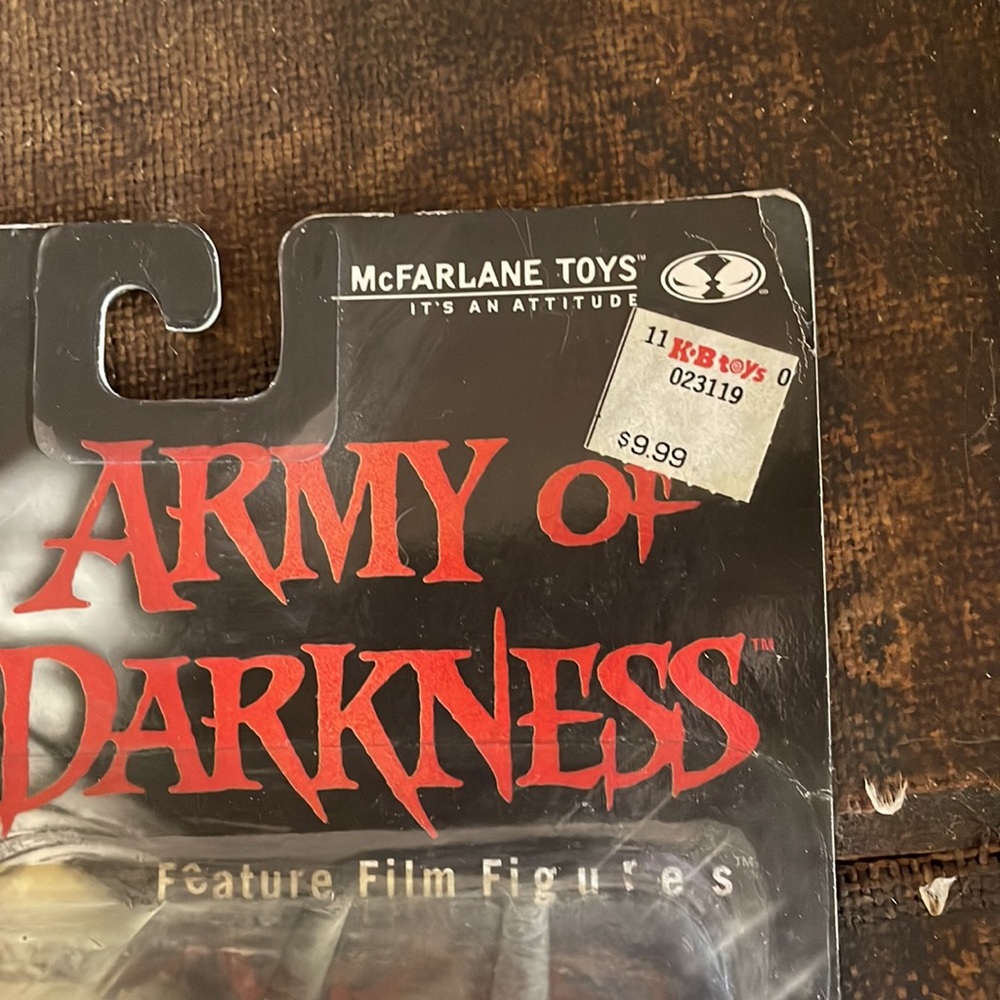 McFarlane Toys Movie Maniacs 3 "Army of Darkness" Ash Action Figure MOC NIP 2000 - Picture 3 of 11